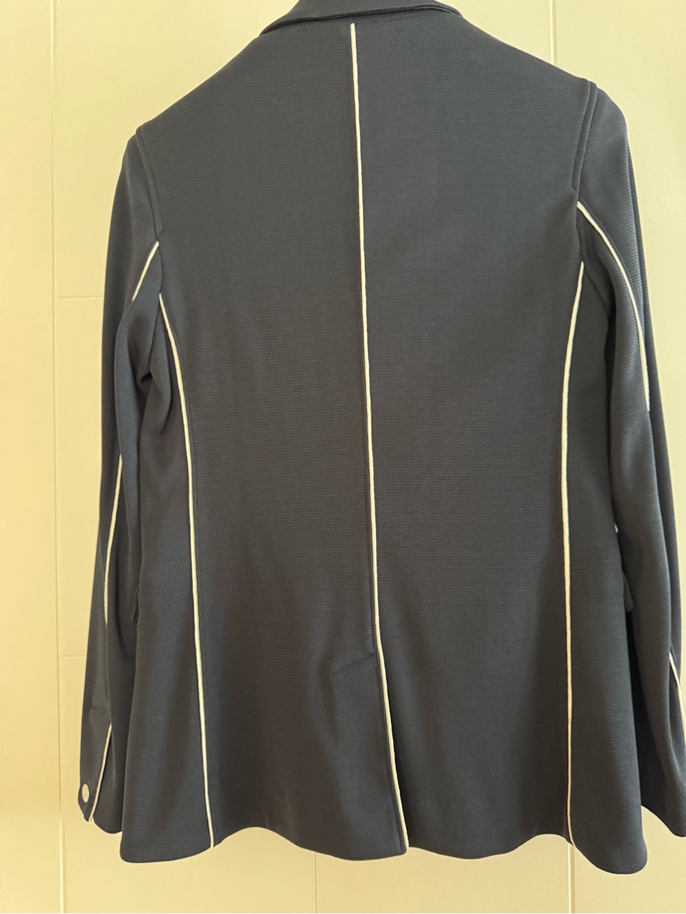 Rag & Bone Structured Navy Blazer with Contrast Piping - NEW - Size 4